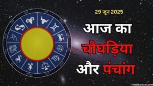 Aaj ka choghadiya jaipur 29 june 2025