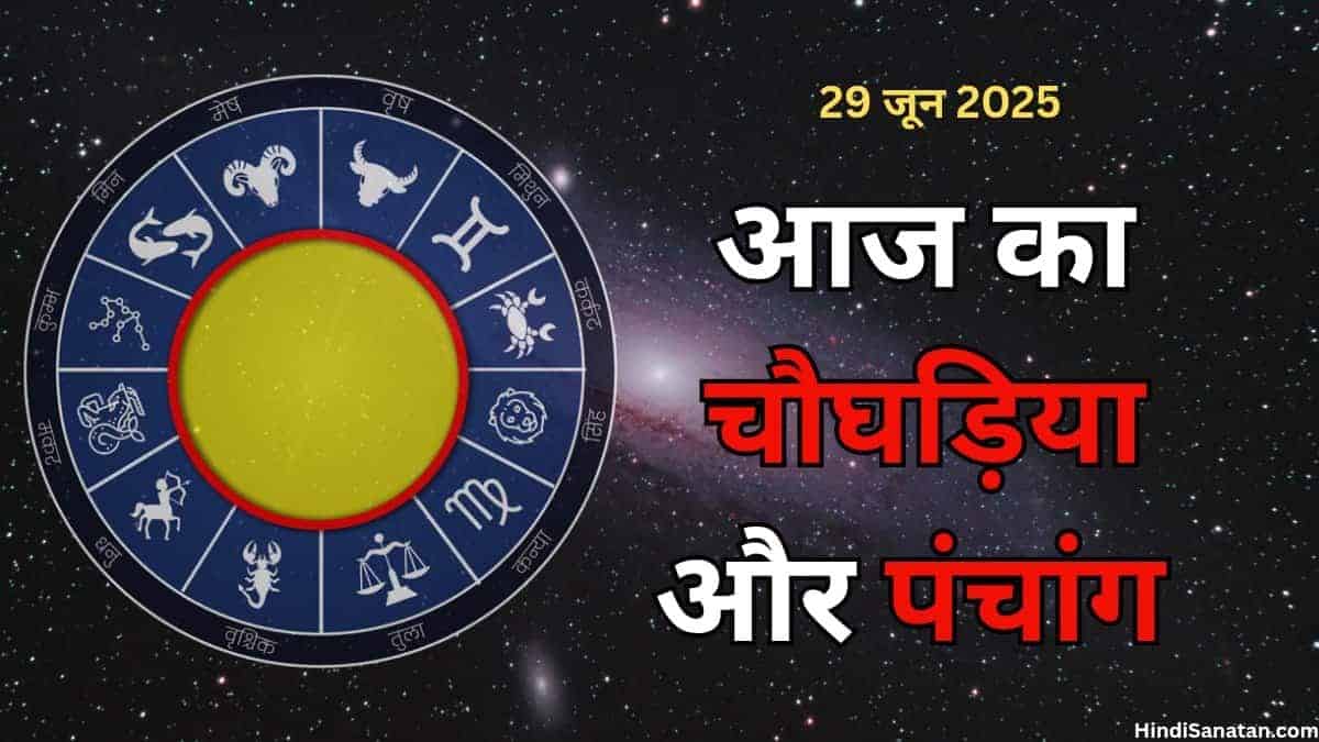 Aaj ka choghadiya jaipur 29 june 2025