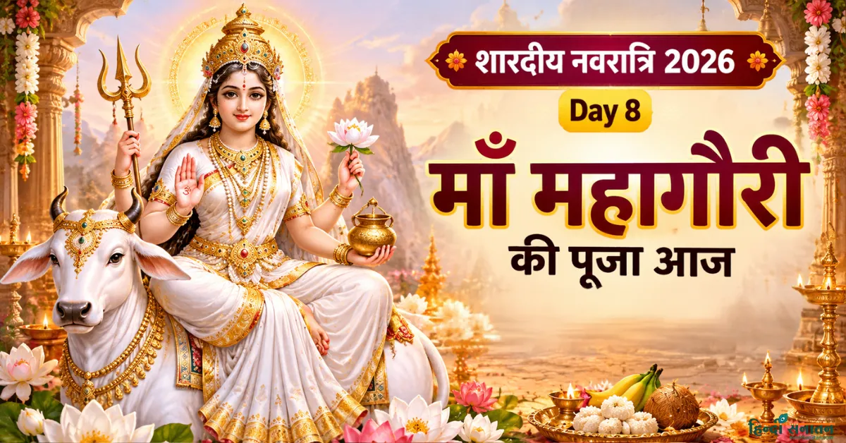 Shardiya Navratri 2026 Day 8